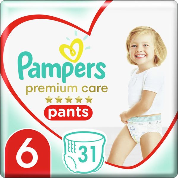 Pampers Pampers Premium Care Pants Extra Large Size 6 hlačne plenice za enkratno uporabo 15+ kg 31 kos