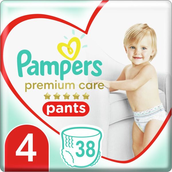 Pampers Pampers Premium Care Pants Maxi Size 4 hlačne plenice za enkratno uporabo 9-15 kg 38 kos