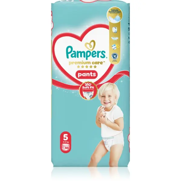 Pampers Pampers Premium Care Pants Size 5 hlačne plenice za enkratno uporabo 11-17 kg 50 kos