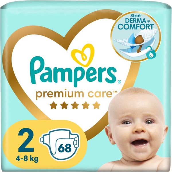 Pampers Pampers Premium Care Size 2 plenice za enkratno uporabo 4-8 kg 68 kos