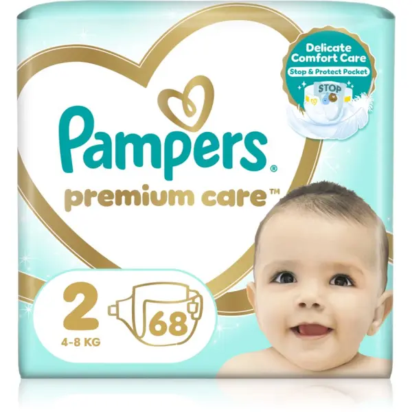 Pampers Pampers Premium Care Size 2 plenice za enkratno uporabo 4-8 kg 68 kos