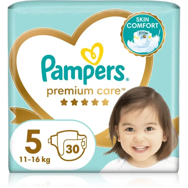 Pampers Pampers Premium Care Size 5 plenice za enkratno uporabo 11-16 kg 30 kos