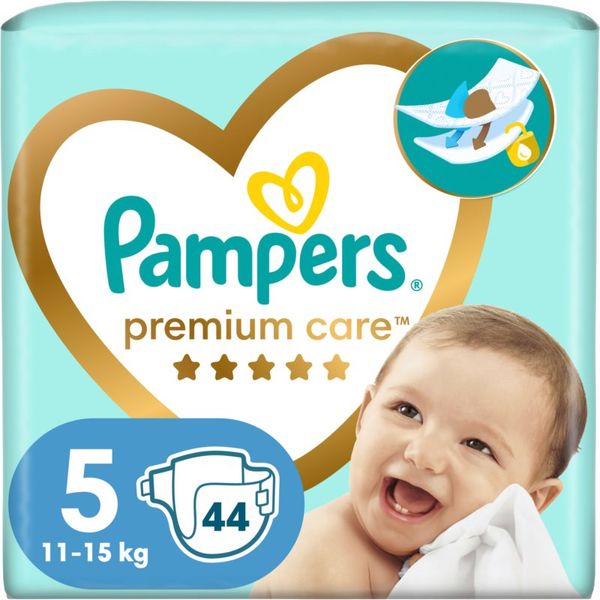 Pampers Pampers Premium Care Size 5 plenice za enkratno uporabo 11-16 kg 44 kos