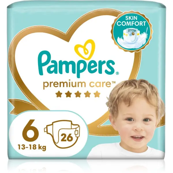 Pampers Pampers Premium Care Size 6 plenice za enkratno uporabo 13-18 kg 26 kos