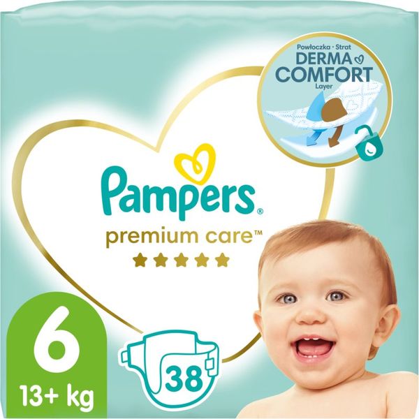 Pampers Pampers Premium Care Size 6 plenice za enkratno uporabo 13+ kg 38 kos