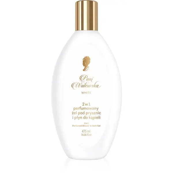 Pani Walewska Pani Walewska White 2 in 1 gel za prhanje in mehurčkasta kopel 2 v 1 475 ml