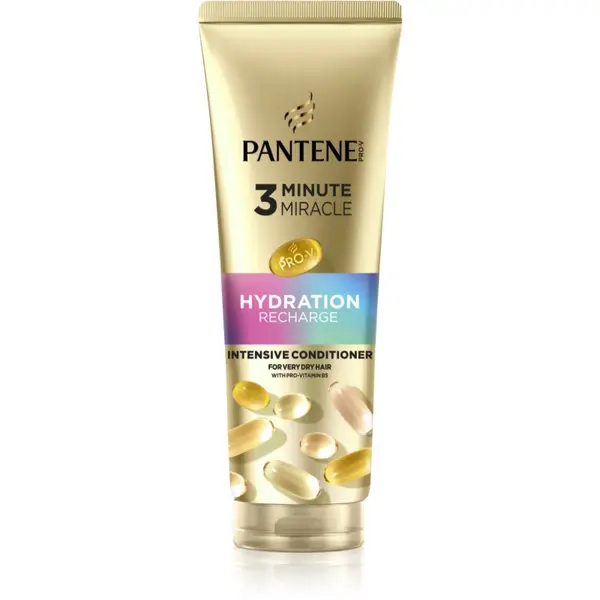 Pantene Pantene 3 Minute Miracle Hydration Recharge intenzivni balzam za zelo suhe lase 220 ml
