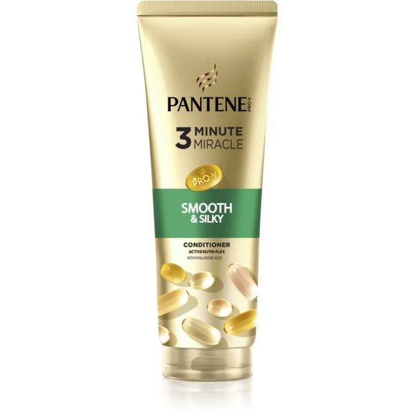 Pantene Pantene 3 Minute Miracle Smooth&Silky globinski triminutni balzam za poškodovane lase 220 ml