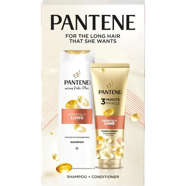 Pantene Pantene For Infinitely Long Hair Set darilni set za dolge lase