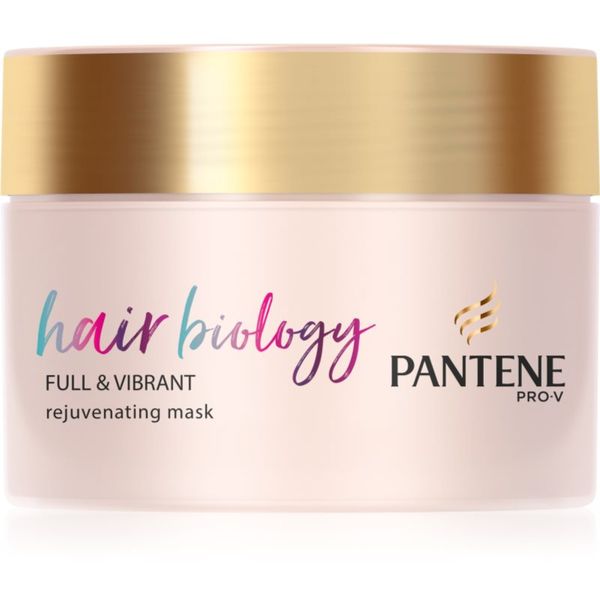 Pantene Pantene Hair Biology Full & Vibrant maska za lase za šibke lase 160 ml