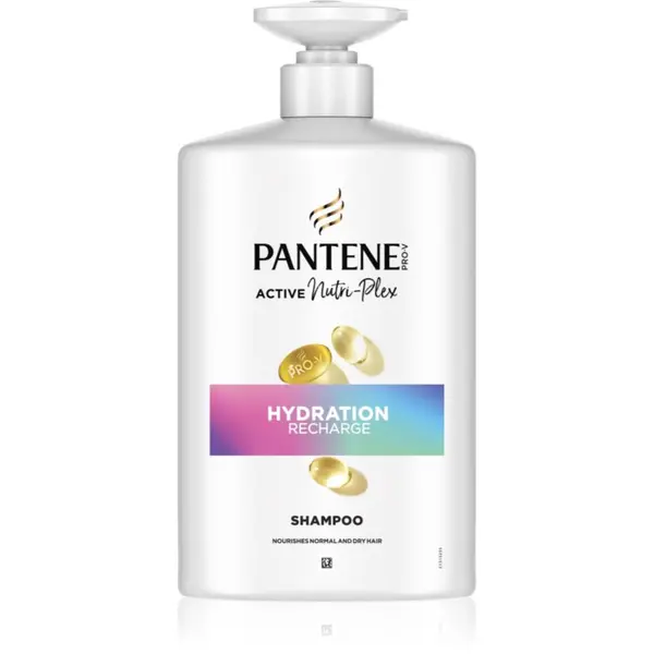 Pantene Pantene Pro-V Active Nutri Plex Hydration Recharge hranilni šampon za obnovo in krepitev las 1000 ml