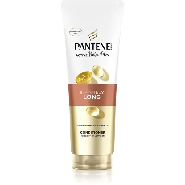 Pantene Pantene Pro-V Active Nutri Plex Infinitely Long krepilni in obnovitveni balzam za dolge lase 350 ml