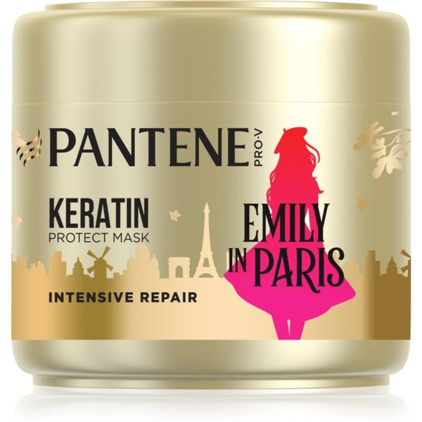 Pantene Pantene Pro-V Emily in Paris obnovitvena maska za poškodovane lase s keratinom 300 ml