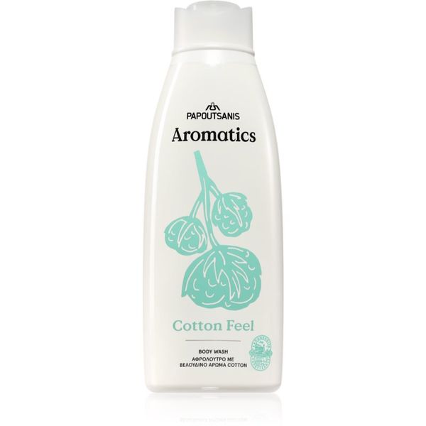 PAPOUTSANIS PAPOUTSANIS Aromatics Cotton Feel nežni gel za prhanje 650 ml