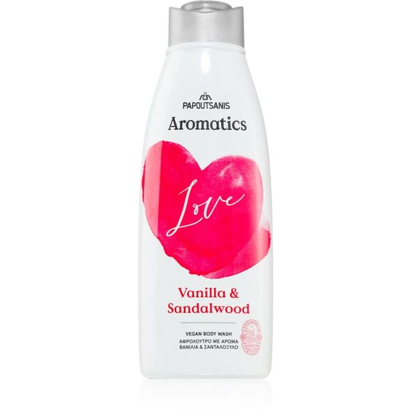 PAPOUTSANIS PAPOUTSANIS Aromatics Love osvežujoč gel za prhanje 600 ml