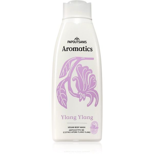 PAPOUTSANIS PAPOUTSANIS Aromatics Ylang Ylang osvežujoč gel za prhanje 650 ml