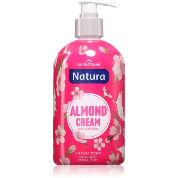 PAPOUTSANIS PAPOUTSANIS Natura Almond Cream tekoče milo 480 ml
