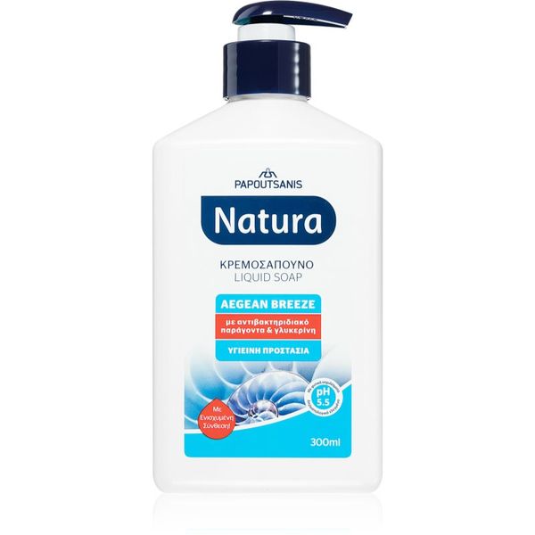 PAPOUTSANIS PAPOUTSANIS Natura Liquid Soap tekoče milo 300 ml