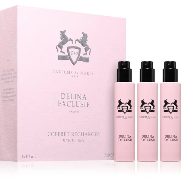 Parfums De Marly Parfums De Marly Delina Exclusif Refill Set Potovalni set za ženske