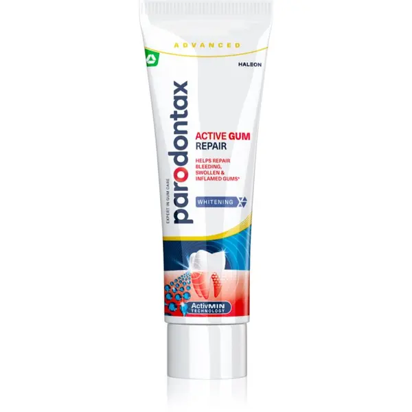 Parodontax Parodontax Active Gum Repair Whitening zobna pasta za zdrave dlesni in kompleksno nego zob 75 ml