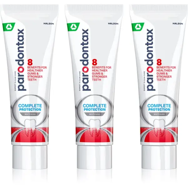 Parodontax Parodontax Complete Protection Whitening belilna zobna pasta s fluoridom 3x75 ml