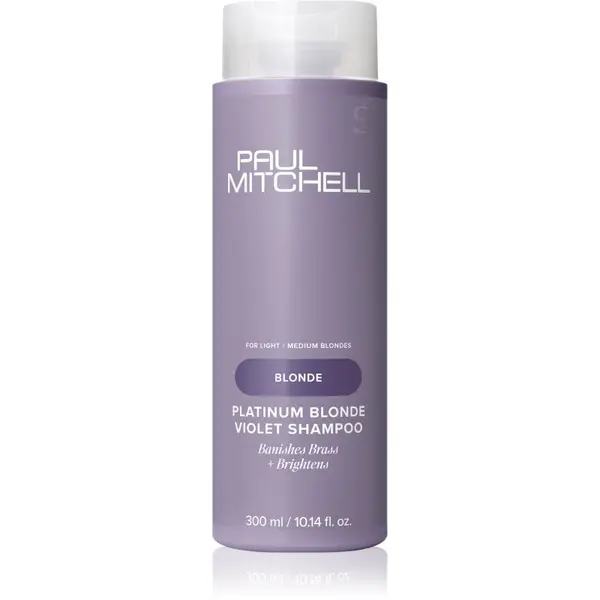 Paul Mitchell Paul Mitchell Blonde Platinum Blonde Violet Shampoo vijoličen šampon za blond in sive lase 300 ml