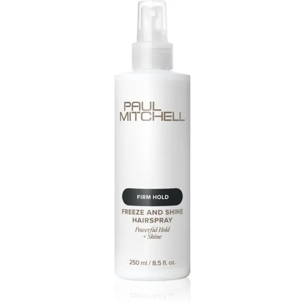 Paul Mitchell Paul Mitchell Firm Hold Freeze and Shine Hairspray lak za lase za grobe lase 250 ml