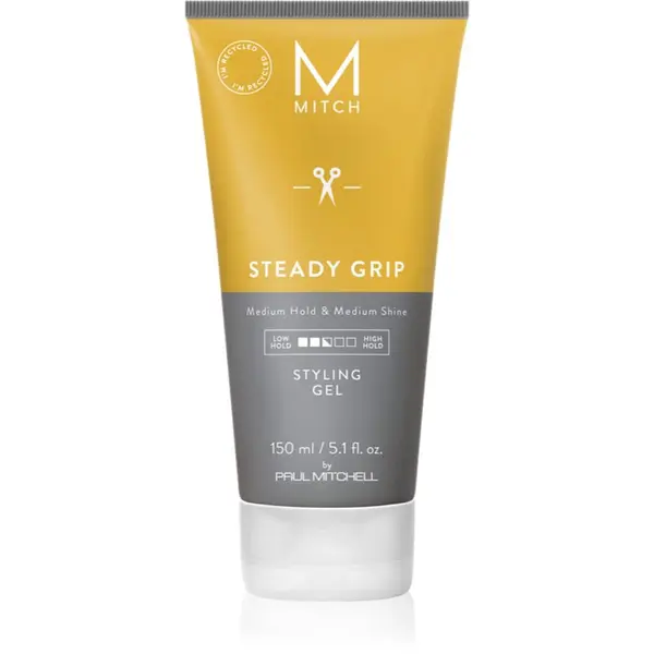 Paul Mitchell Paul Mitchell Mitch Steady Grip Styling Gel stiling gel s srednje močnim utrjevanjem 150 ml