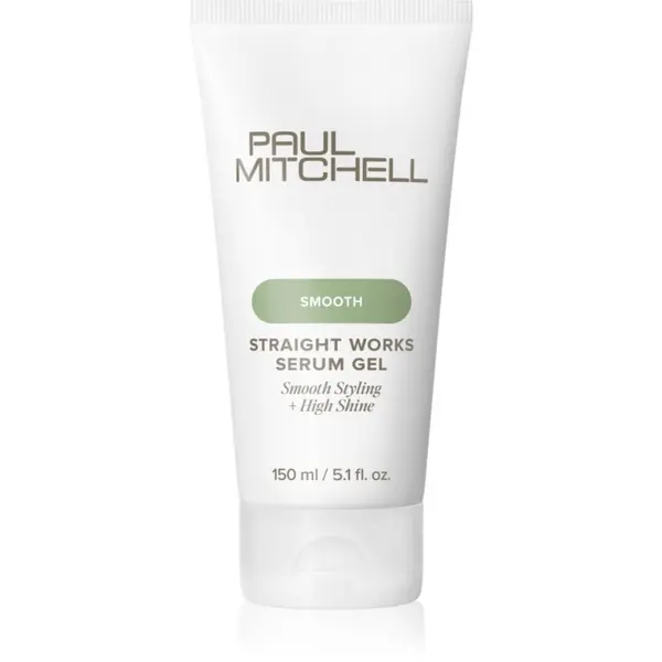 Paul Mitchell Paul Mitchell Smooth Straight Works Serum Gel gel za ravnanje in zgladitev las 150 ml