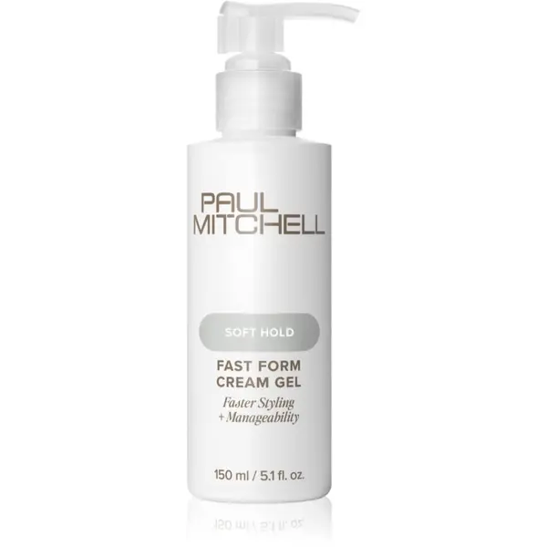 Paul Mitchell Paul Mitchell Soft Hold Fast Form Cream Gel kremasti stiling gel za pospeševanje sušenja 150 ml