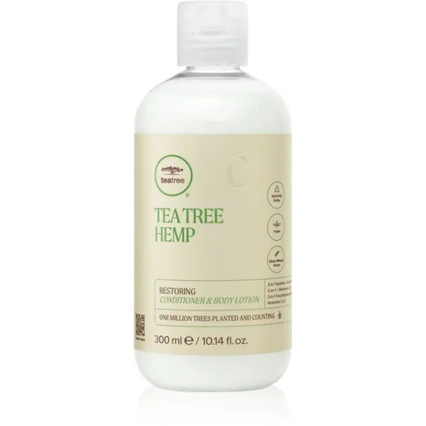 Paul Mitchell Paul Mitchell Tea Tree Hemp Restoring Conditioner & Body Lotion balzam za lase in telo 300 ml