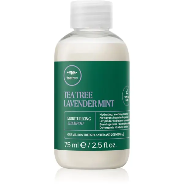 Paul Mitchell Paul Mitchell Tea Tree Lavender Mint vlažilni in pomirjajoči šampon z suhe lase 75 ml