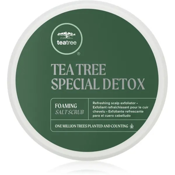 Paul Mitchell Paul Mitchell Tea Tree Special Detox Foaming Salt Scrub penast piling za lase in lasišče 184 ml