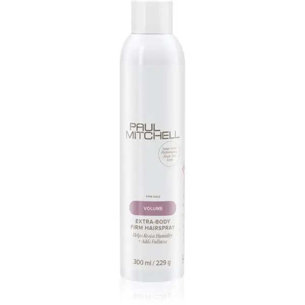 Paul Mitchell Paul Mitchell Volume Extra-Body Firm Hairspray močan lak za lase za volumen in sijaj 300 ml