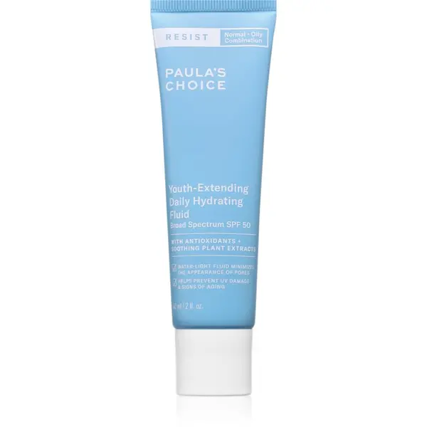 Paula's Choice Paula's Choice Resist Youth-Extending Daily Hydrating Fluid SPF 50 vlažilni in zaščitni fluid SPF 50 60 ml