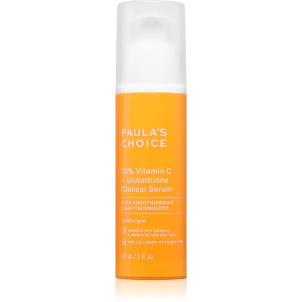 Paula's Choice Paula's Choice Vitamin C 25% + Glutathione Clinical Serum pomirjajoči serum z vitaminom C 30 ml