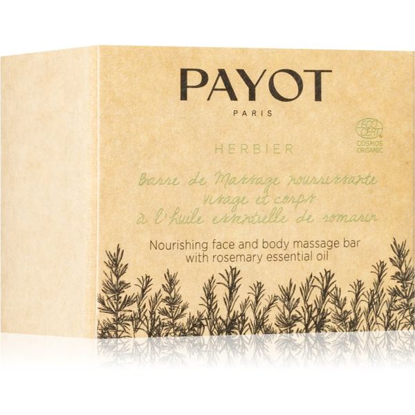 Payot Payot Herbier Barre De Massage Nourrissante Visage & Corps masažna krema z eteričnimi olji 50 g