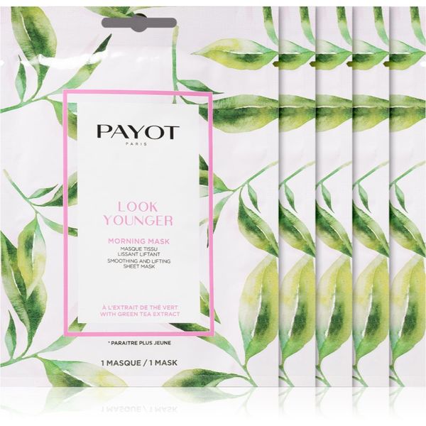 Payot Payot Morning Mask Look Younger maska iz platna z lifting učinkom 5 kos