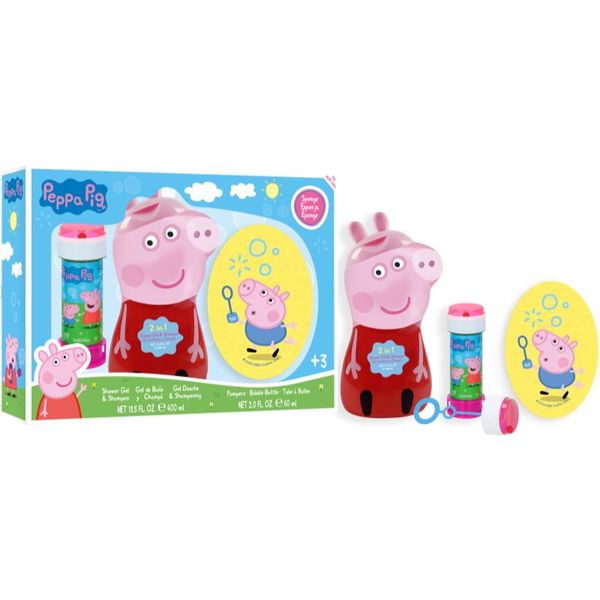 Peppa Pig Peppa Pig Body and Hair darilni set 3+ (za kopel) za otroke