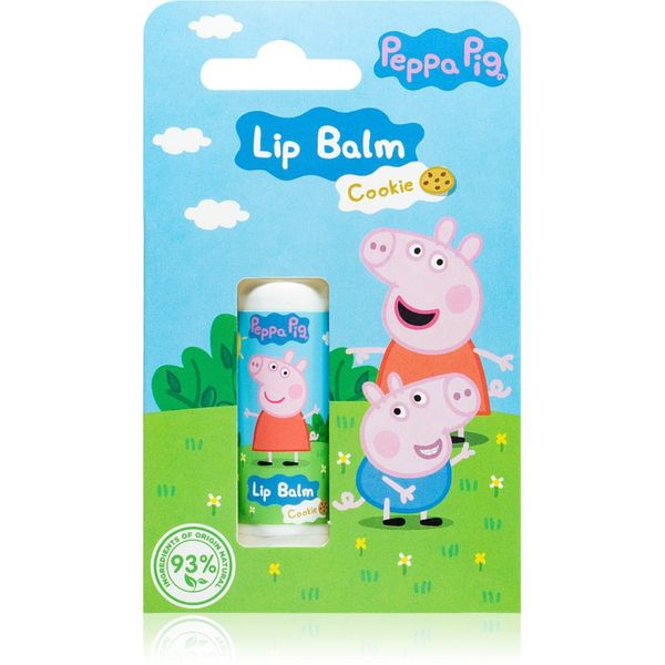 Peppa Pig Peppa Pig Lip Balm balzam za ustnice za otroke Cookie 4,4 g