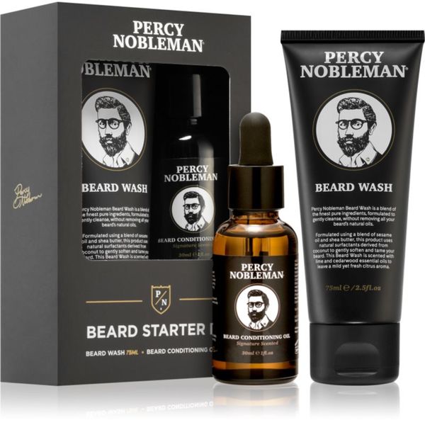 Percy Nobleman Percy Nobleman Beard Starter Kit set (za brado)