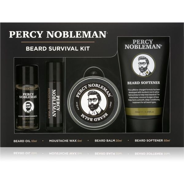 Percy Nobleman Percy Nobleman Beard Survival Kit set (za brado)