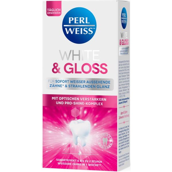 Perl Weiss Perl Weiss White & Gloss zobna pasta za beljenje zob 50 ml