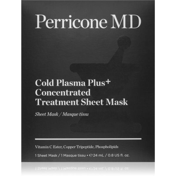 Perricone MD Perricone MD Cold Plasma Plus+ Hydrating Complex negovalna maska iz platna 1 kos