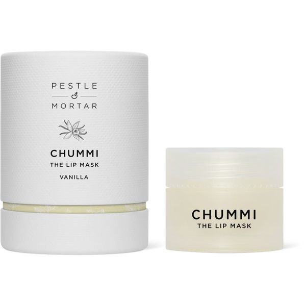 Pestle & Mortar Pestle & Mortar Chummi Vanilla vlažilna maska za ustnice 20 g