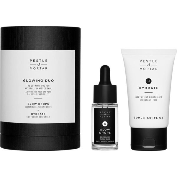 Pestle & Mortar Pestle & Mortar The Glowing Duo darilni set z učinkom samoporjavitve
