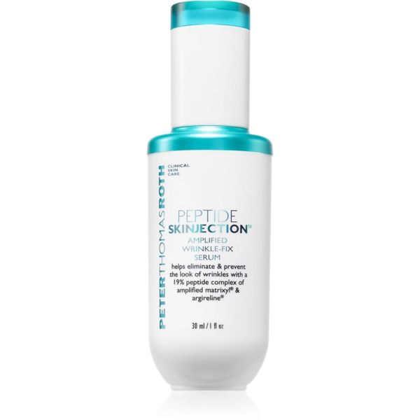 Peter Thomas Roth Peter Thomas Roth Peptide Skinjection™ Amplified Wrinkle-Fix Serum Refillable intenzivni učvrstitveni serum za takojšnjo zgladitev gub 30 ml