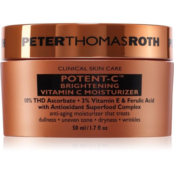 Peter Thomas Roth Peter Thomas Roth Potent-C Power Moisturizer vlažilna krema za obraz z vitaminom C 50 ml