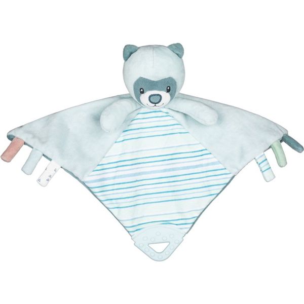 Petite&Mars Petite&Mars Cuddle Cloth with Rattle ninica z ropotuljico Teddy Mike 1 kos