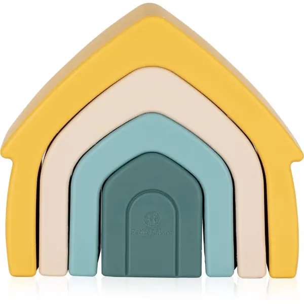 Petite&Mars Petite&Mars House 12m+ aktivnostna igrača Intense Ochre 1 kos